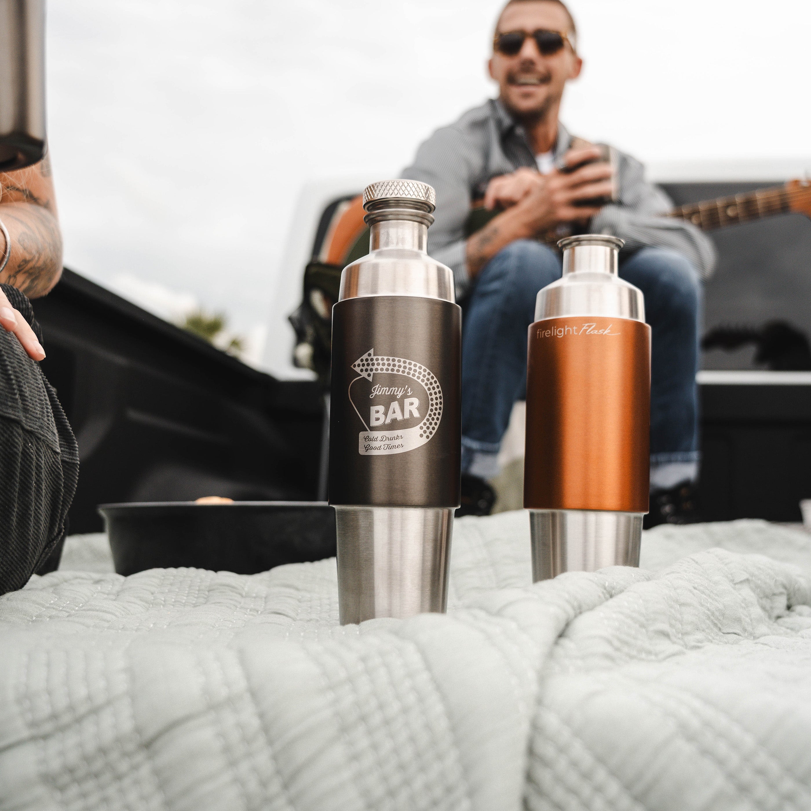 Personalize A Flask, Shaker or Tumbler Set